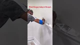 Have you seen this technique before 😧painting diy paint painter [upl. by Sol]