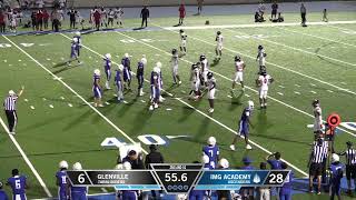 2023 Livestream  IMG Academy Football National vs Glenville [upl. by Ragde]