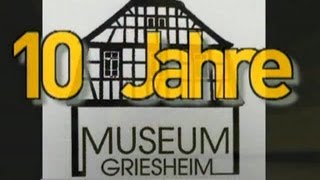 Großes Jubiläumsfest in Griesheim 10 Jahre Museumsverein [upl. by Fessuoy]