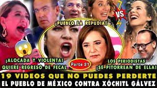 ¡BAJO LA SOMBRA DE CALDERÓN TOP 19 PALIZAS VS XÓCHITL GÁLVEZ 21 ¡TUNDEN A KENIA LÓPEZ [upl. by Niawd]