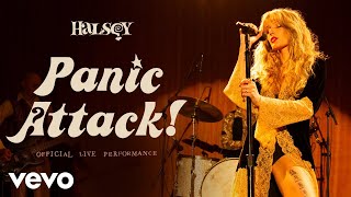 Halsey  Panic Attack  Vevo Official Live Performance [upl. by Yezdnil]