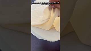 Easy Phyllo Sheets Recipe Shorts phyllo filodough food ramadanrecipes samosashackny [upl. by Odeen]