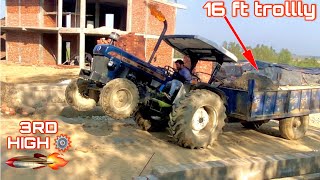 बड़ा ट्रैक्टर लेने से कुछ नहीं होता ट्रैक्टर में दम होना चाहिए 💪  New Holland 5620 trolley power [upl. by Sherri553]