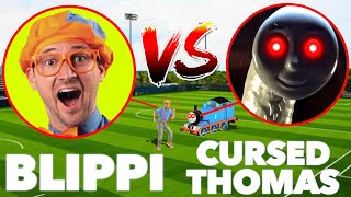 BLIPPI FIGHTS CURSED THOMAS IN REAL LIFE [upl. by Gustaf]