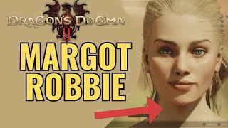 DRAGONS DOGMA 2 FEMALE CHARACTER Margot Robbie SETTINGS Character Creator 4 [upl. by Yeznil]