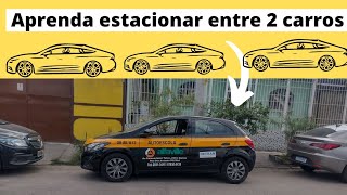 Dicas para estacionar entre dois carros na rua 🚗🚗🚗 [upl. by Mou]