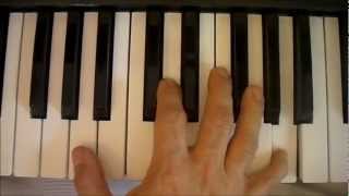 How to play  Yann Tiersen comptine quotTheme from Ameliequot Piano Tutorial [upl. by Richards]