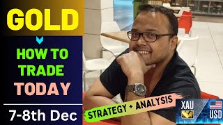 GOLD XAUUSD Strategy TODAY 78 Dec  XAUUSD Analysis TODAY 78 Dec  XAUUSD Forecast TODAY 78 Dec [upl. by Ivek]