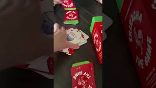 Fun Slapping Card Game For Family Game Night  Sriracha The Game shorts [upl. by Norted]