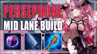 BEST PERSEPHONE BUILD  Smite Persephone Mid Gameplay [upl. by Jaime]