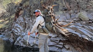 BACKCOUNTRY SHED HUNTING  DAILY VOG [upl. by Llehcram1]