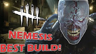 THE NEMESIS BEST BUILD They DC  Dead By Daylight Resident Evil [upl. by Brose829]