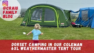 Coleman Weathermaster 6XL Air Tent Tour and Review [upl. by Liva]