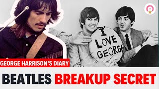 quotI QUITquot What George Harrisons Diary Says About Him Leaving The Beatles  Celeb Story [upl. by Brynna]