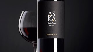 Aska il Bolgheri Rosso DOC firmato Banfi [upl. by Assital]