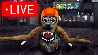 Gorilla Tag Live with Viewers FAN LOBBIES [upl. by Orelee277]