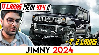 Maruti has launched the new 4X4 Jimny at 11 Lakhs to Destroy Thar complete  Aristo News 94 [upl. by Brigida413]