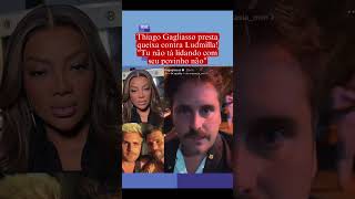 Thiago Gagliasso presta queixa contr Ludmilla ludmilla thiagogagliasso bolsonaro brunogagliasso [upl. by Lehteb]