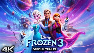 FROZEN 3 Teaser Trailer 2  4K ULTRA HD 2025  Disney Animation Studios ❄️✨ [upl. by Ynohtnakram]