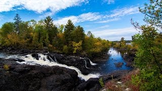 Kawishiwi Falls  Fishing amp Hiking  Autumn Colors  Ely Minnesota [upl. by Terryn]