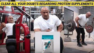 Clear all your doubts regarding protein supplements  Mukesh Gahlot youtubevideo training diet [upl. by Aifas]