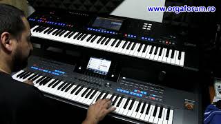 Demo Yamaha Tyros 5 vs Genos [upl. by Sally956]