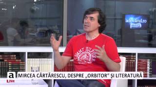 Interviu Mircea Cărtărescu „Mau rănit cei pe care iam iubit mai multquot [upl. by Yleak140]