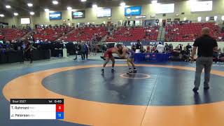 2018 Marine Corps US OpenSenior Mens Freestyle 74 Con 8 2  Taleb Rahmani PWC Vs Jacen Peter [upl. by Asylla]