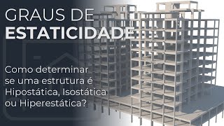 QUAL O TIPO DE ESTRUTURA HIPOSTÁTICA ISOSTÁTICA HIPERESTÁTICA [upl. by Adnovoj]