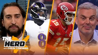 Ravens dominate 49ers Can the Chiefs turn things around before the playoffs  NFL  THE HERD [upl. by Eladal]