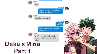 Deku x MinaIzuMina  MHABNHA NOTLyric Prank  Ride it [upl. by Broderick]