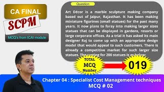 SCPM  Chapter 4  Specialist Cost Management Techniques  MCQ  2  Target Costing with Profits [upl. by Gotthelf724]