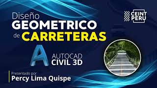 AUTOCAD CIVIL 3D  DISEÑO GEOMETRICO DE CARRETERAS [upl. by Llenyl]