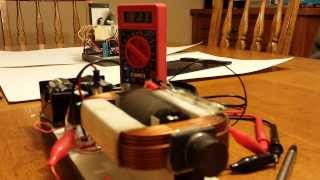 Magnetic generator Motor using Microwave Oven parts [upl. by Nealon]