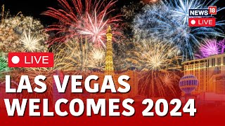 Las Vegas New Years Eve 2023 LIVE  New Years Eve In The Las Vegas Valley  US News LIVE  N18L [upl. by Erbas]