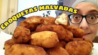 Croquetas de pollo FACILES PASO A PASO [upl. by Nnawtna729]