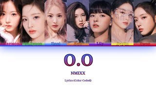 NMIXXOO Lyrics Color Coded [upl. by Ahtelra]