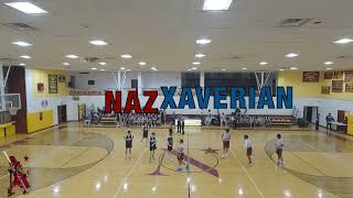 Nazareth Regional High School Vs Xaverian High School FULL GAME highlights Freshman Basketball [upl. by Nosilla]