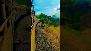 Train From Mountain View Koyna Express❤️🔥 shorts indianrailways music song indiantrains train [upl. by Negem]