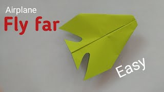 Origami Plane  Easy Paper Plane to fly Away  THE BEST Paper Airplanes [upl. by Garek814]