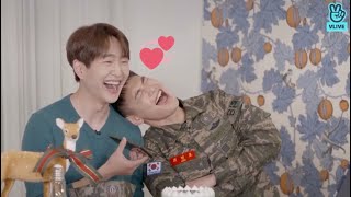 3 Minutes of SHINee OnHo Happiness Feat Military Reunion [upl. by Dnama]