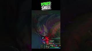 I Smell u Yone leagueoflegends build gaming junglediff jungleguide outplay league season14 [upl. by Thibaud377]