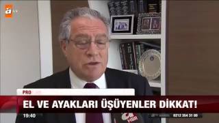 El ve ayakları üşüyenler dikkat  atv Ana Haber [upl. by Kevina331]