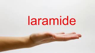 How to Pronounce laramide  American English [upl. by Geoff]