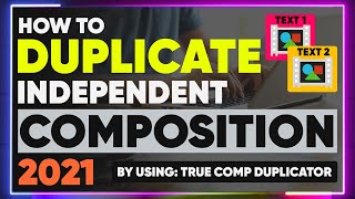 How to Duplicate Compositions Correctly  After Effects tutorial [upl. by Dyol]