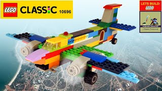 LEGO 10696 Plane✈ MOC How to build Airplane 1942 Douglas DC2 from Lego Classic Save Money amp Space [upl. by Heida]