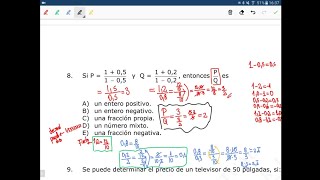 Prueba Transición PTU Matemáticas Ex PSU Clase Eje Números Ejercicios PSU Ensayo PTU 2020 [upl. by Lissa]