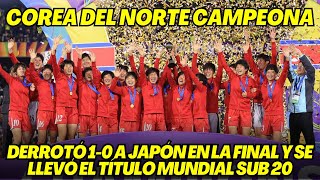 MUNDIAL FEMENINO SUB 20 2024 COREA DEL NORTE CAMPEONA DEL MUNDO [upl. by Aliak]