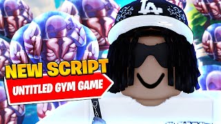 BEST New Untitled Gym Game Auto Workout Script Auto Farm [upl. by Emmey]