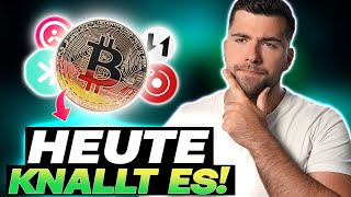 Krypto Heute KNALLT es richtig🤔  Riesige BTC Transaktionen über Nacht  NEWS [upl. by Hynda]